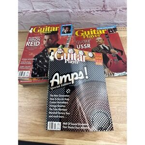 GUITAR PLAYER MAGAZINE, LOT OF 12! Complete! 1988. Clapton, Nugent And More